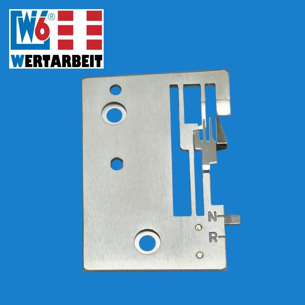 W6 Nähmaschinen Overlock Stichplatte W6 N 656D Freiarm