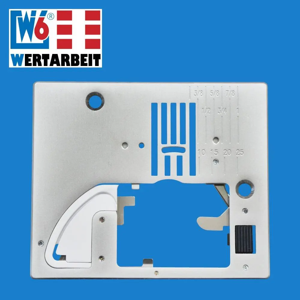 W6 Nähmaschinen Stichplatte W6 N 9500 Pro