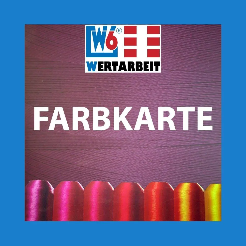 W6 Farbkarte Näh- und Stickgarn