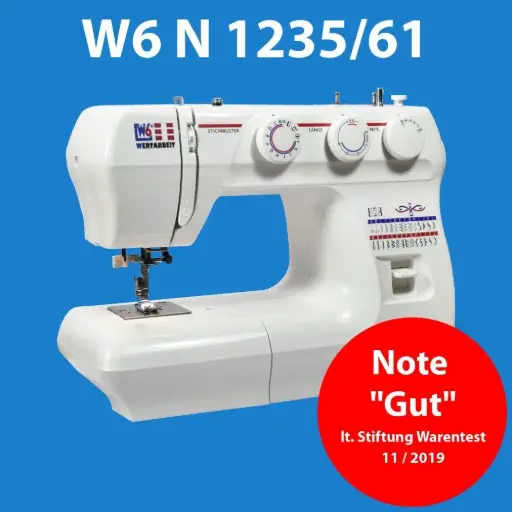 [W-NM-1235] W6 Nähmaschine N 1235/61