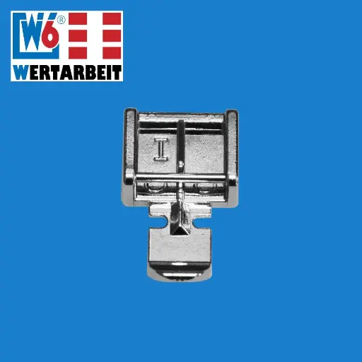 [W-F-SNAPON] W6 Nähmaschinen Snap-On Reißverschlussfuß